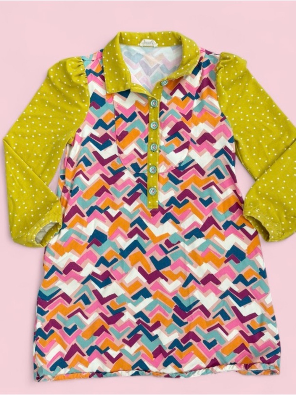 Finding Foxtale Girl’s Colorful Artist Dress size 8 EUC